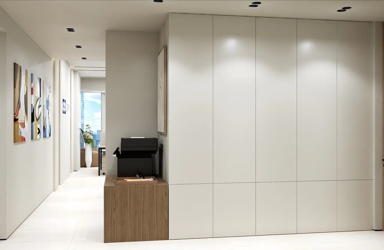 white and gray optical illusion