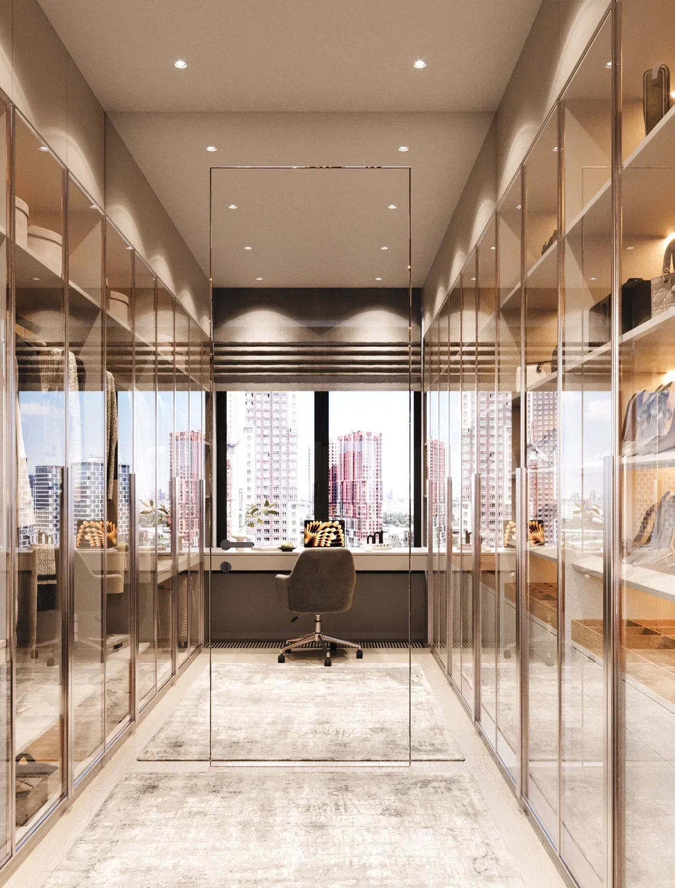 white and gray optical illusion