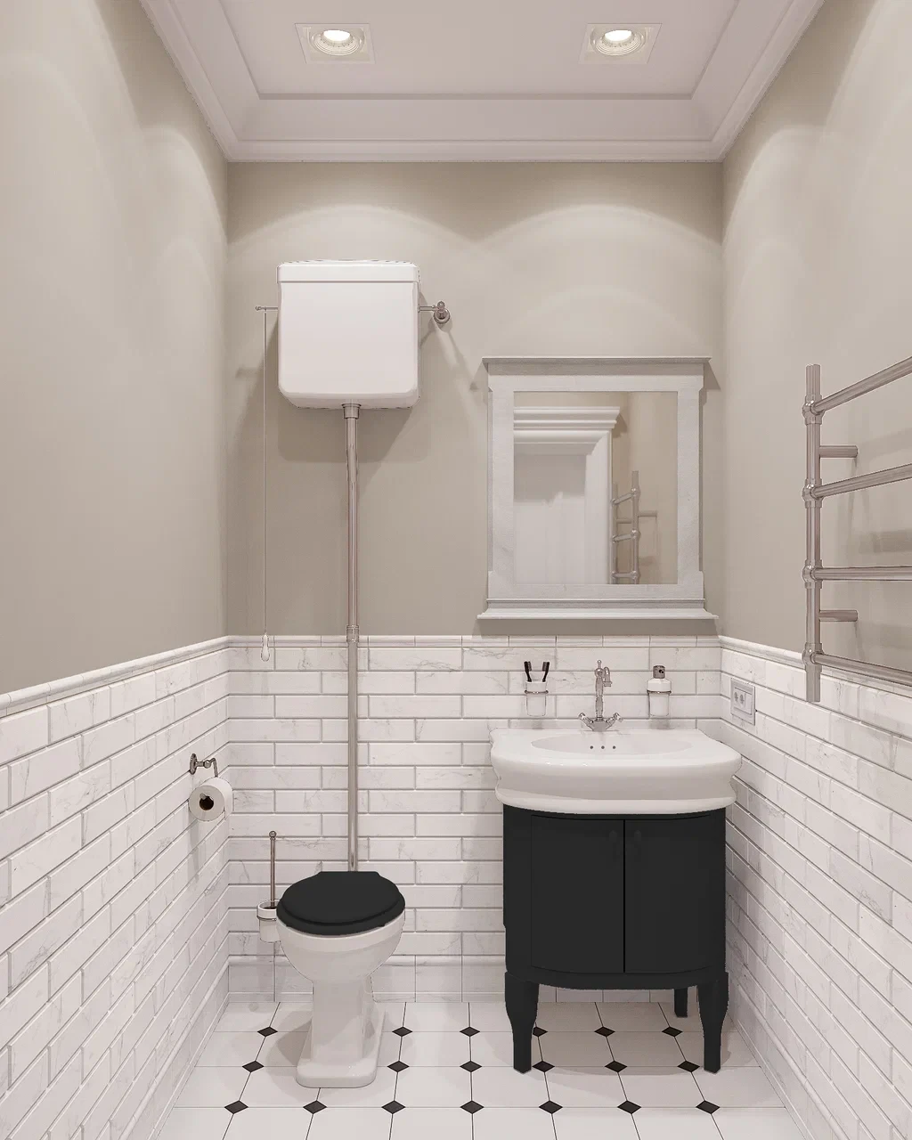 white and gray optical illusion