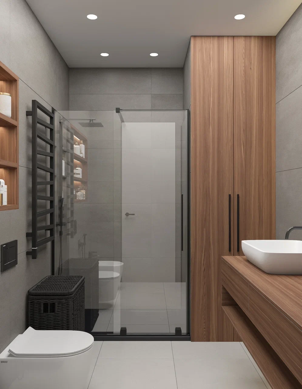 white and gray optical illusion