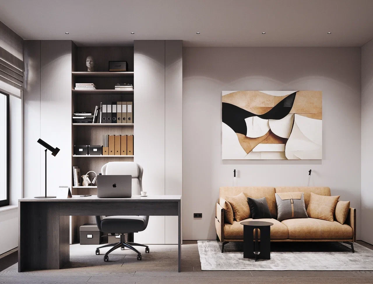 white and gray optical illusion