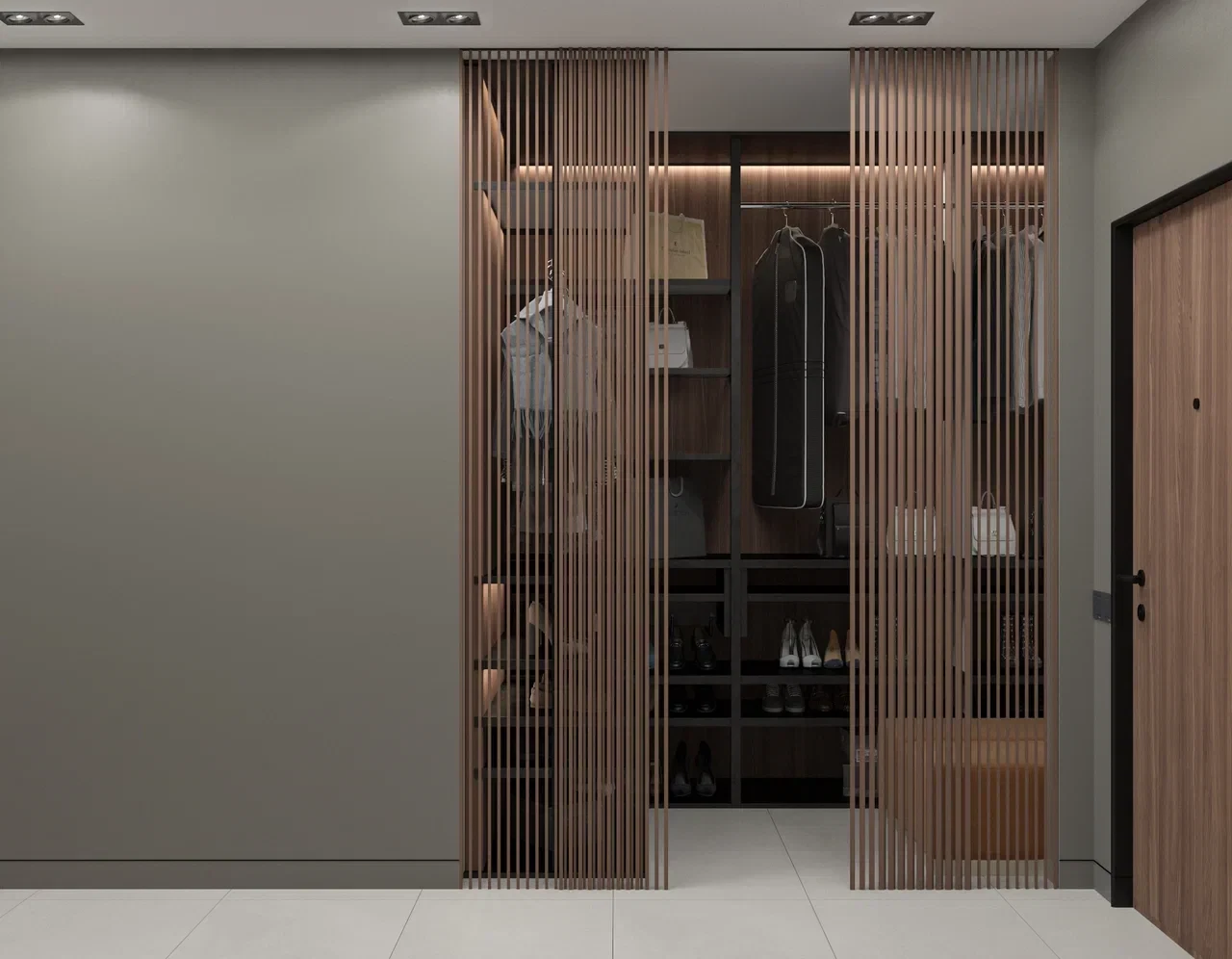 white and gray optical illusion