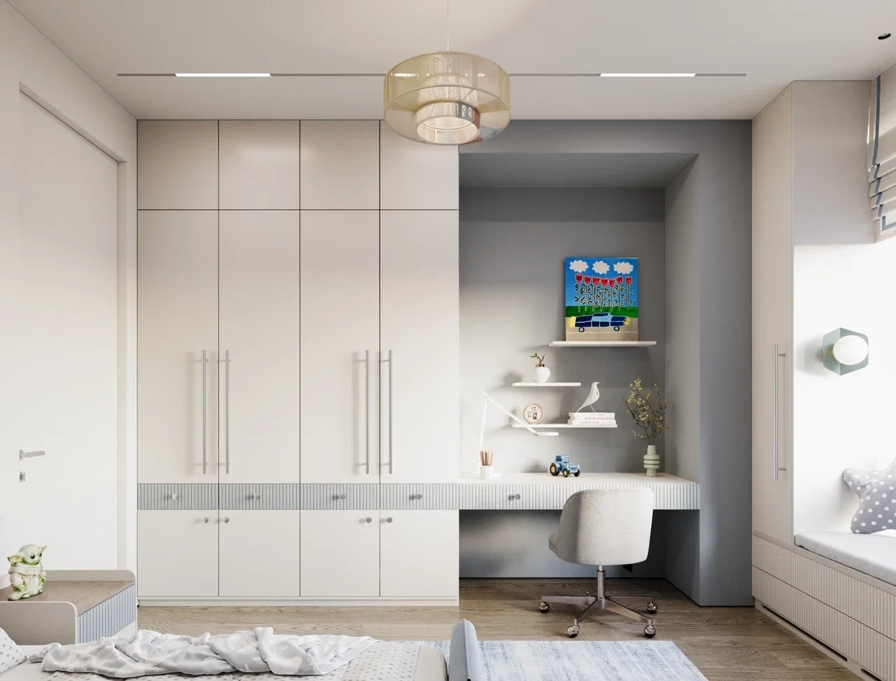 white and gray optical illusion