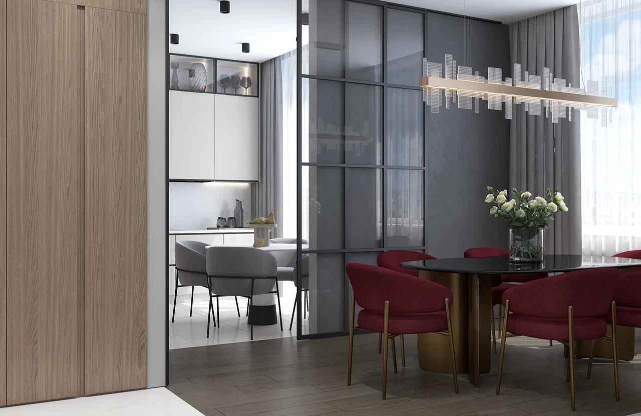 white and gray optical illusion